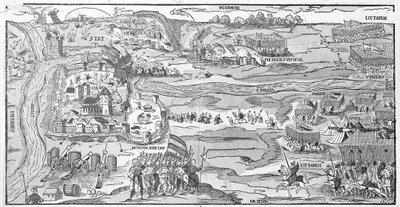 The Siege of Polotsk in 1579 by Georg the elder Mack